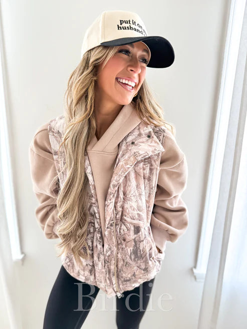 Camo Puffer Vest
