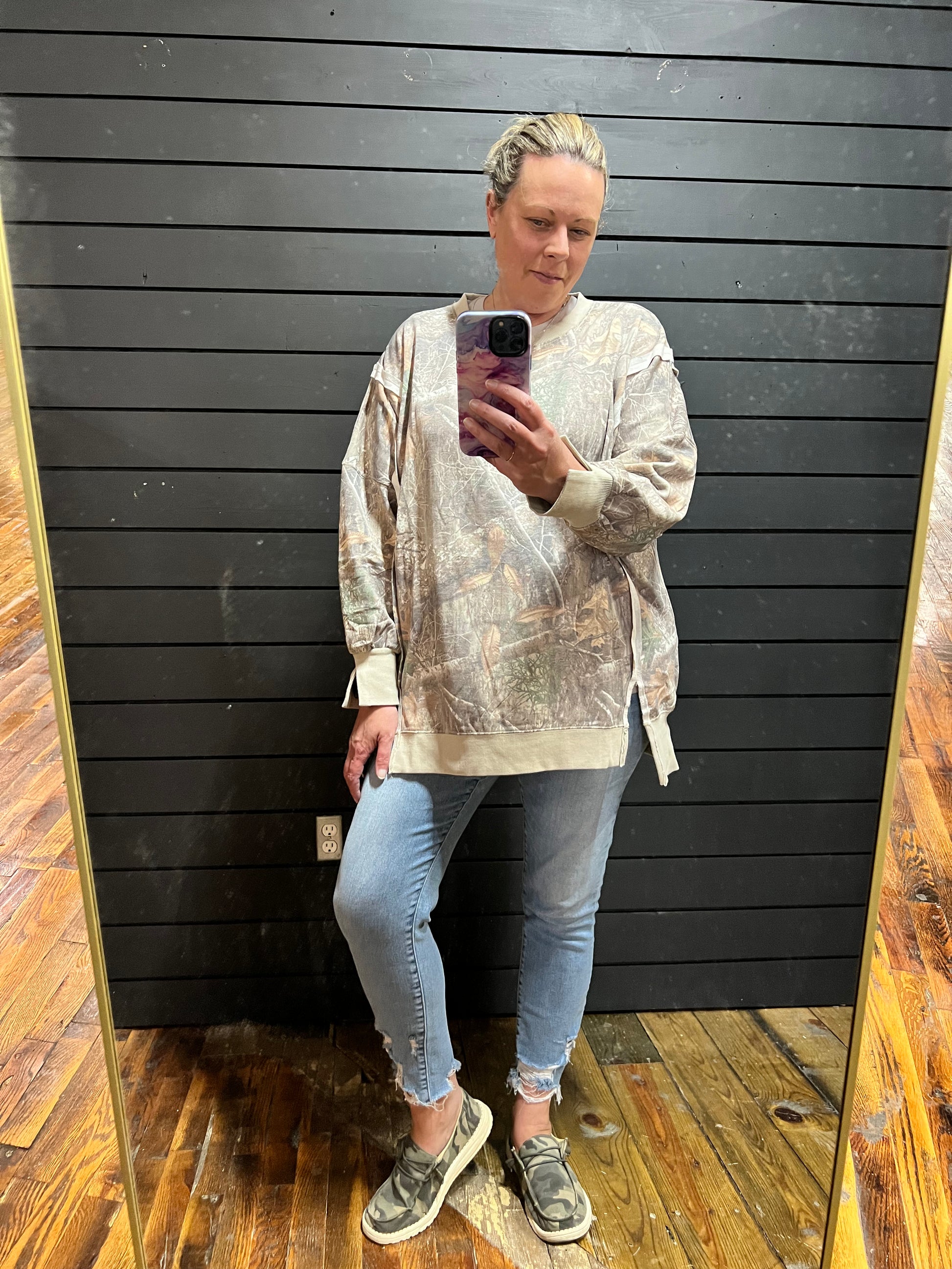 Classic Camo Pullover